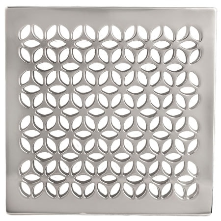 Newport Brass 6" Square Shower Drain in Satin Nickel (Pvd) 233-603-15S